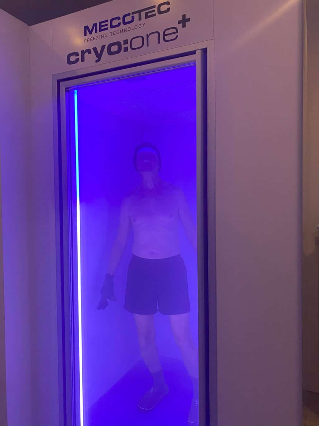 A modern cryotherapy chamber